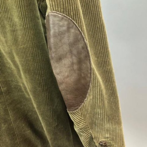 1980s Leather Elbow Patch---Blue Label Ralph Lauren Corduroy Blazer size "M" - Picture 3 of 13